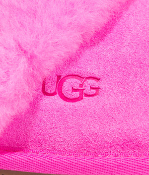 Scuffette slippers in carnation