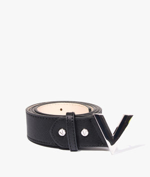 Forever belt in black & silver