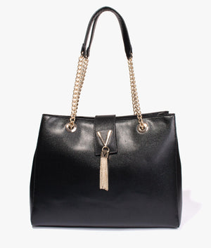 Divina tote in black & gold
