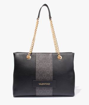 Liquorice tote in black multi