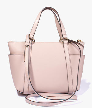 Sullivan saffiano tote in soft pink