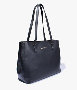 Superman tote in black