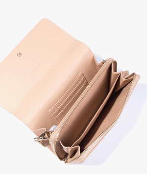 Elm convertable wallet in camel