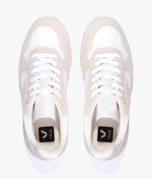 V-10 B-Mesh trainer in white & natural